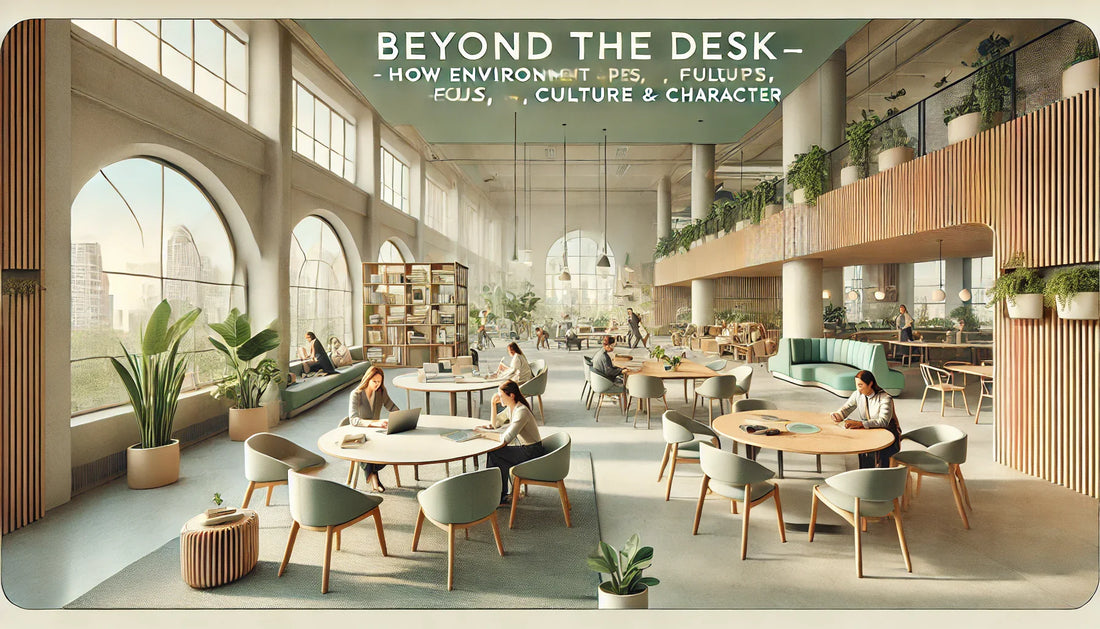 Beyond the Desk — How Environment Shapes Focus, Culture & Character