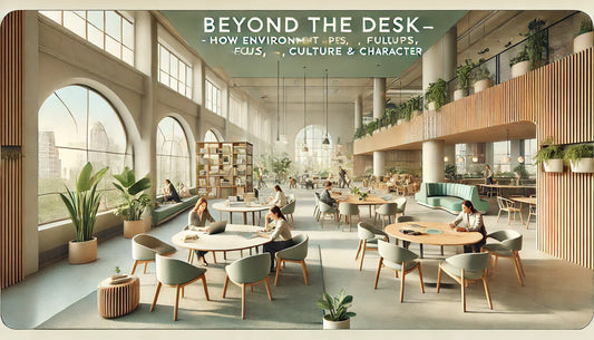 Beyond the Desk — How Environment Shapes Focus, Culture & Character