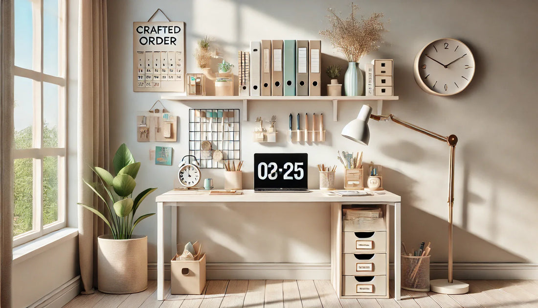 Crafted Order — The 2025 Guide to Desk Organization & Productivity