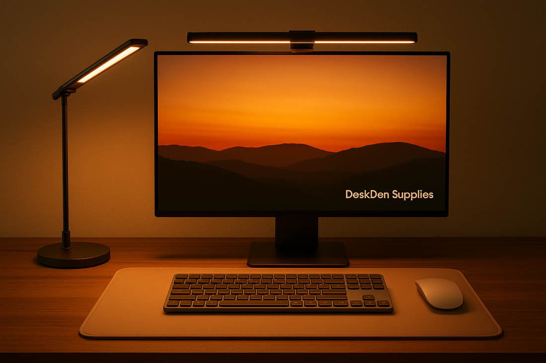 Light that Works: Desk Lamps, Color Temperature & Eye Comfort | DeskDen Supplies