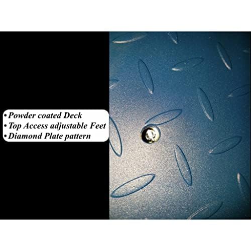 SL-4x4-Explosion Proof (Legal) Industrial 48" x 48" intrinsically Safe NTEP Floor Scale for Warehouse or Shipping Weighing (5000 lbs x 1 lb)