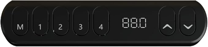 Sit to Stand Electric Standing Desk Complete Set with Frame and Tabletop 120 x 60 cm or 47.2 x 23.6 Inches (Black)