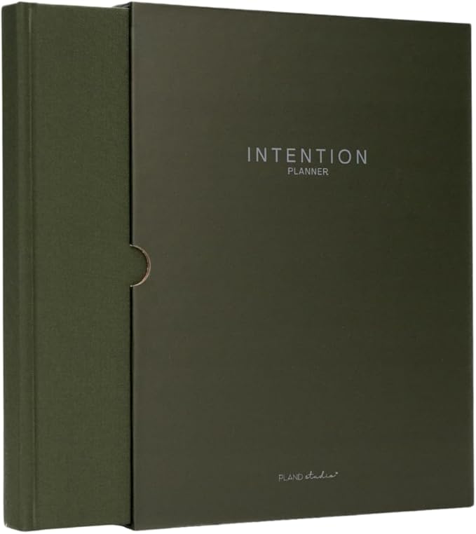 Pland Studio 90-Day Productivity Planner β Forest Sage Hardcover | Undated Daily Journal with Habit Tracker, Vision Board, and Focused Goal Setting for Entrepreneurs, Creatives & Busy Professionals