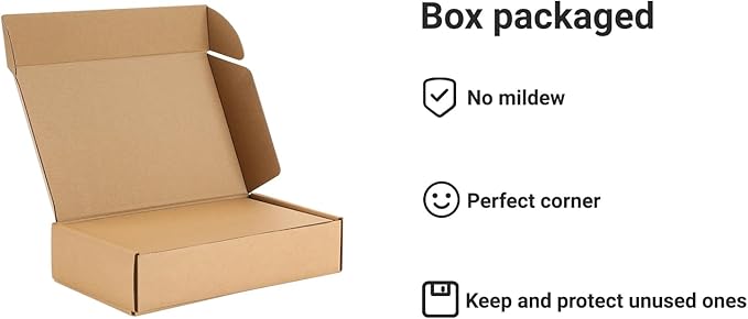 25 Pcs Book Board, Binder Board, Cover Board, Heavy Duty Chipboard for Book Binding, DIY Cardboard (Brown, 9 x 6 Inch 80PT)