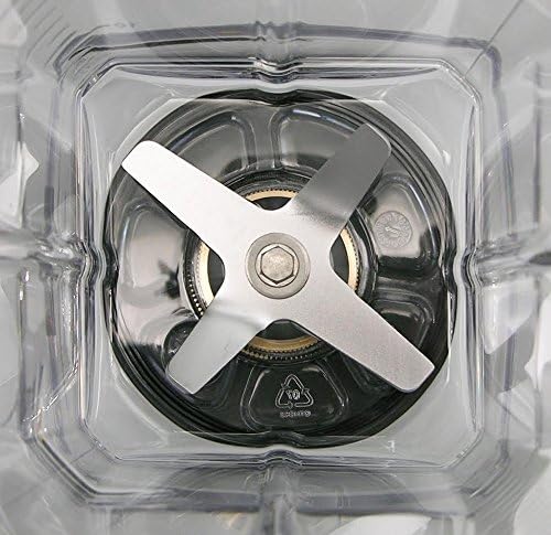 OmniBlend Omni-Q Commercial Blender with Full Sound Enclosure Shield, Quiet Heavy Duty 3-Speed, Self-Cleaning, Includes Multifunctional 2-in-1 Wet Dry Blades, 1.5 Liter Jar (Black)