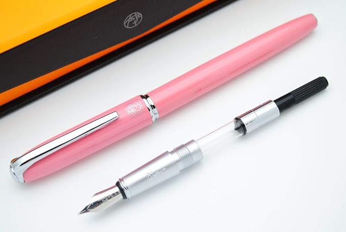 czxwyst Picasso 916 Malage Fountain Pen M Nib Original Box (Light Pink)