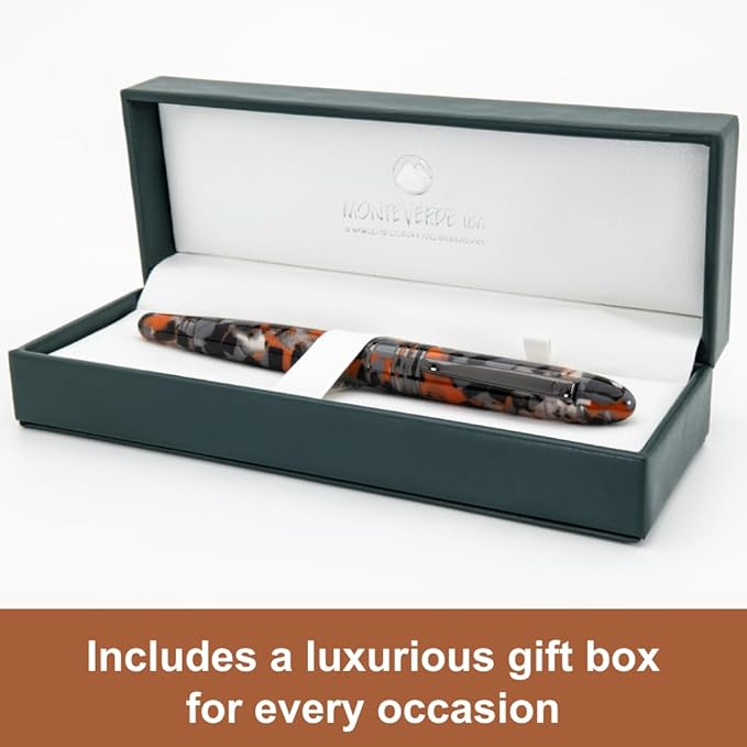 Monteverde Orange Mountain Fountain Pen - B