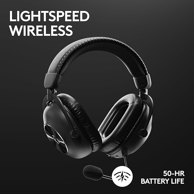 Logitech G Pro X Superlight 2 Lightspeed Wireless Gaming Mouse + G Pro X 2 Wireless Gaming Headset Bundle - White