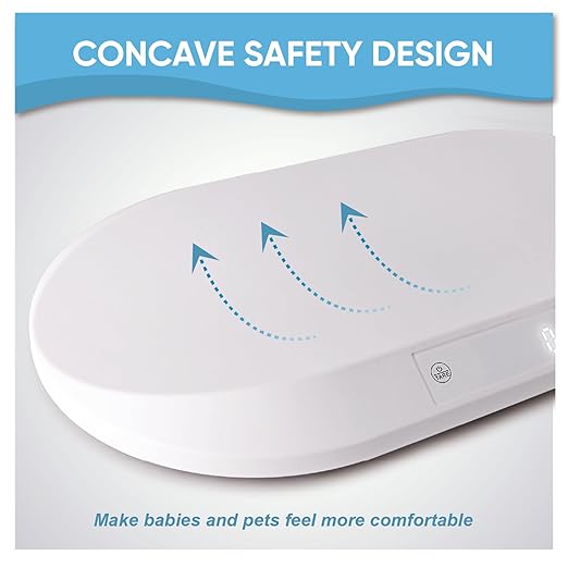 Charmline Digital Baby Scale with Wiggle-Proof Algorithm,Pet Scales for Cats and Dogs,Baby Weight Scale with oz/lb/g/kg Unit up to 88 lbs