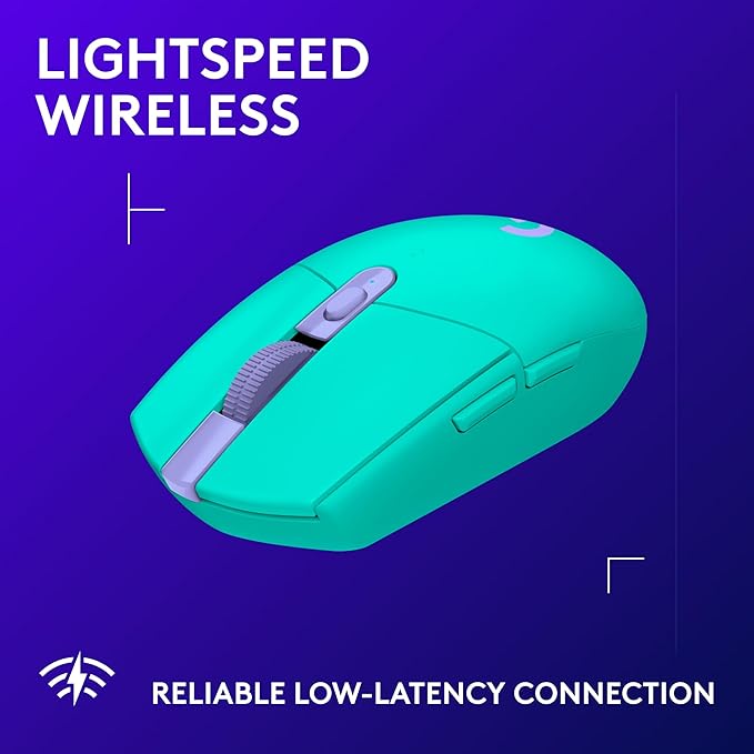 Logitech G305 Lightspeed Wireless Gaming Mouse, Mint + Yeti Orb RGB Gaming Microphone with LIGHTSYNC, USB Mic for Streaming
