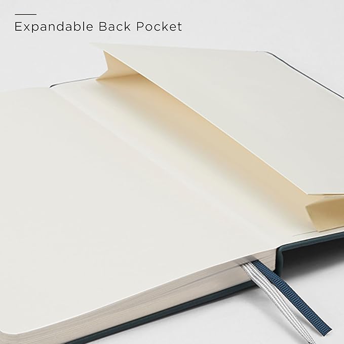 A5 Lined Leather Journal and Pen Set for Women&Men, Gift Box Included, Hardcover Notebook with 160 Pages 100GSM Thick Paper, for Work, Business, School or Home Writing(Light Brown)