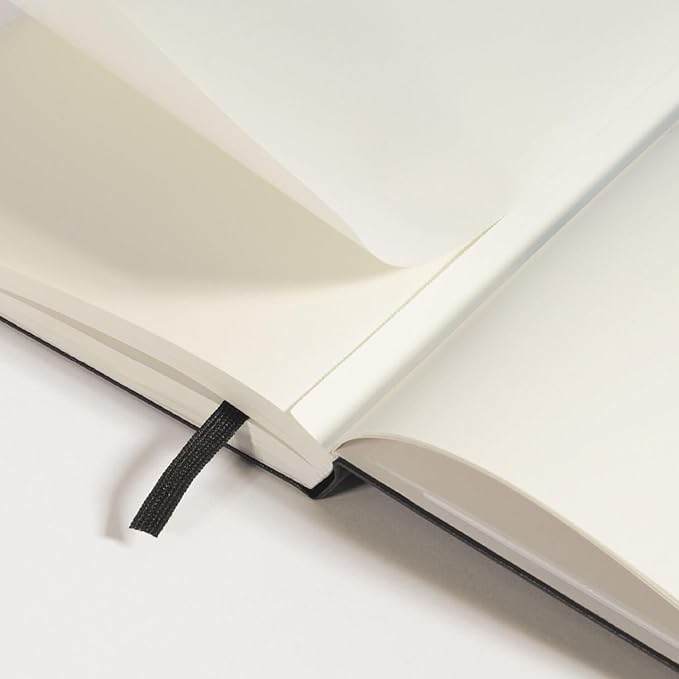 LEUCHTTURM1917 - Notebook Hardcover Medium A5-251 Numbered Pages for Writing and Journaling (Lobster, Plain)
