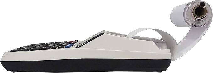 Victor 1205-4 12 Digit Portable Palm/Desktop Commercial Printing Calculator, 1.8" x 4" x 8"