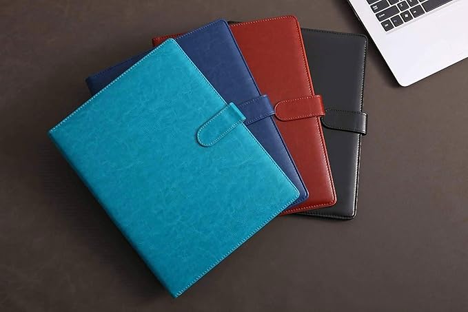 Resume Folder Clipboard Holder Letter Size A4 Legal Pad, Portfolio Pad Folio Document Organizer for Interview & Business (Turquoise)