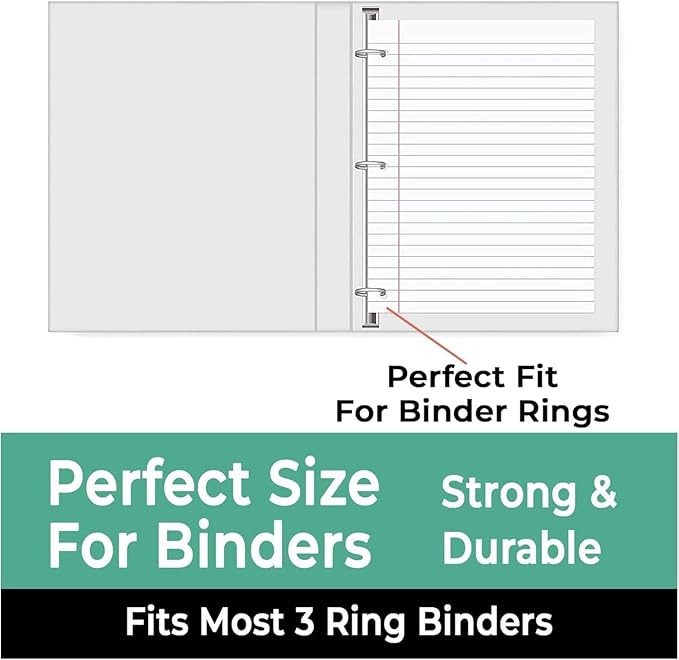 576 Pack (Pallet) Loose Leaf Paper Bulk, 86400 Sheets, Wide Ruled, Pallet of Filler Paper, 150 Sheets/Pack, 8 x 10.5", 56 Gsm Thick Sheets, 3 Hole Punched, School & Office, 4-7 Days Transit