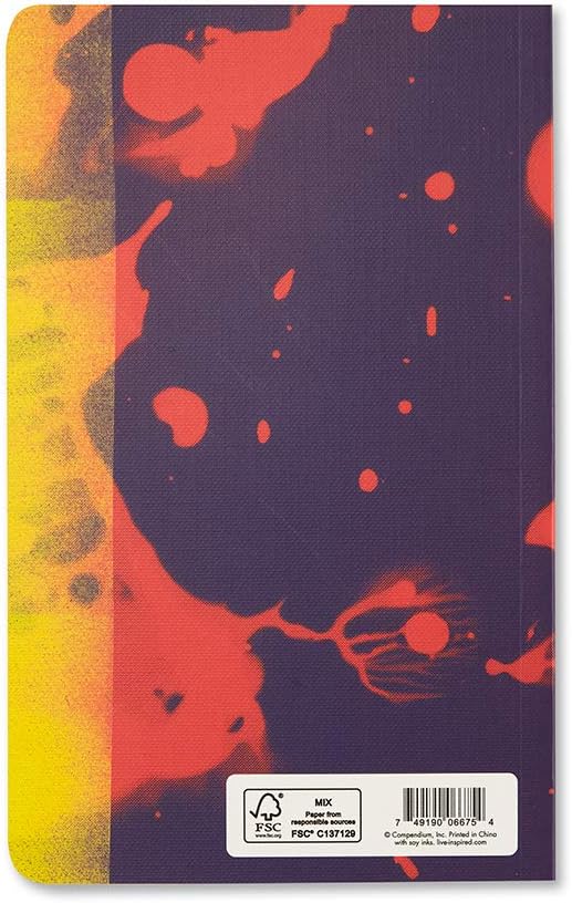 Compendium Softcover Journal - Fearless – A Write Now Journal with 128 Lined Pages, 5″W x 8″H