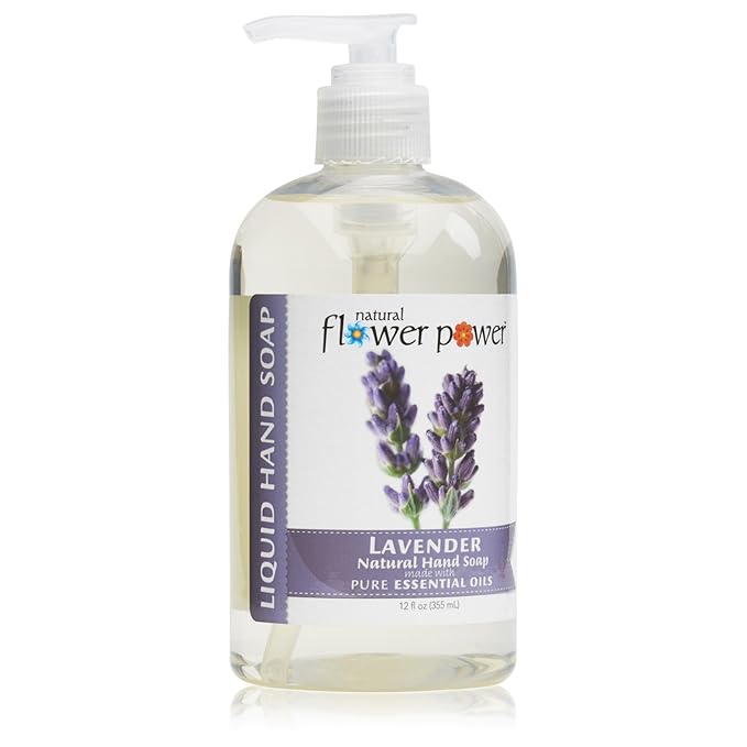 Liquid Hand Soap – Plant-Derived and Bio-Based Formula – Sulfate-Free, pH-Balanced, Vegan 3 Pack – Lavender – 3 x 12 oz