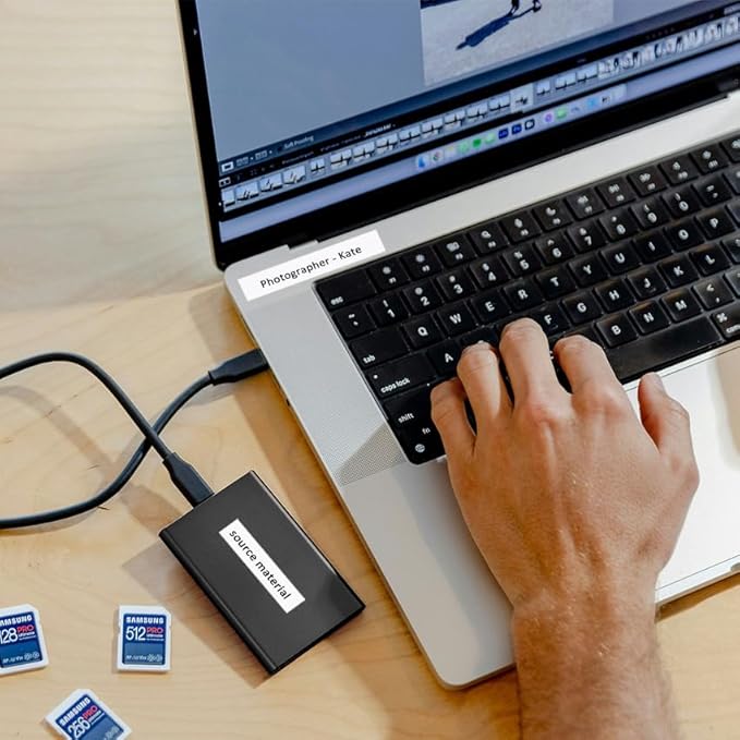 8Pack Compatible with Brother P Touch Label Tape 12mm 0.47 Laminated White TZe-231 TZe 231 TZe TZ Tape Refill Compatible with Brother P-Touch Label Maker PT-D210 PT-H110