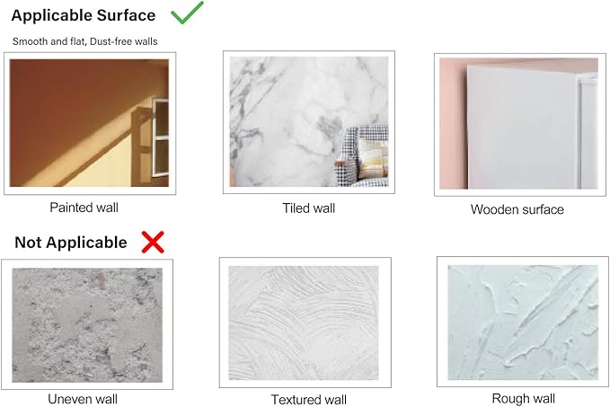Large Cork Board for Wall with Pins, 36" x 24" Bulletin Board Self-Adhesive Pin Board | Customized 6 Packs Felt Tiles for Office Home Wall Decor, Black