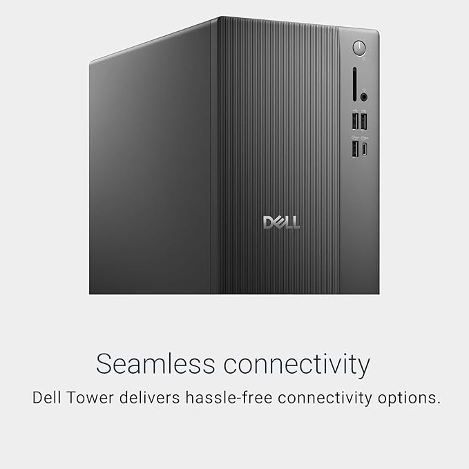 Dell 2025 ECT1250 Business Desktop - Intel Ultra 9-285K, (24 Core Processor 24 Threads), 64GB DDR5 Memory, 4TB PCIe SSD, Ultra-Quiet Design, Dual 4K Monitor Support, Keyboard and Mouse, Windows 11