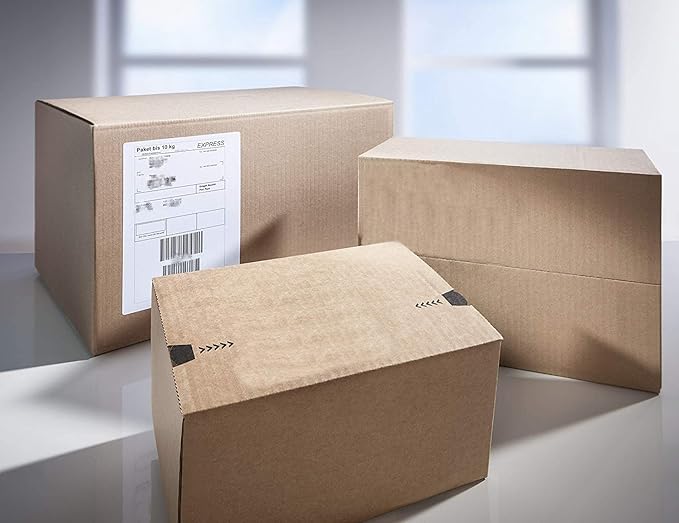 Sticker Paper, BESTEASY 8.5" x 11" Full Sheet Label Stickers for Laser Inkjet Printer, Self Adhesive Printer Paper Shipping Labels, White Matte Mailing Label Stickers (100 Sheets,100 Labels)