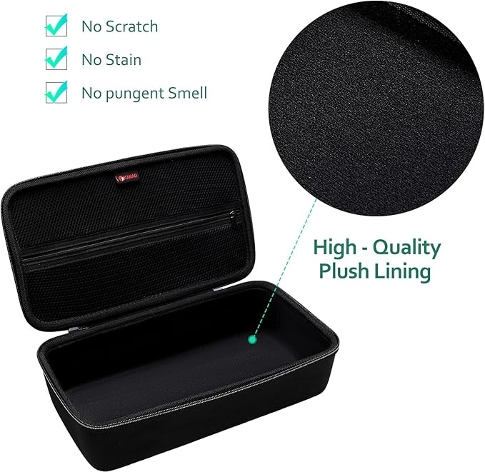 XANAD Hard Case for Fujitsu ScanSnap iX1300 or Doxie Pro DX400 Scanner USB Double-Sided Color Document-Scanner Carrying Storage Bag