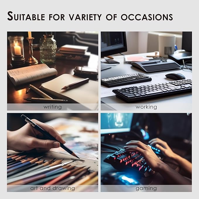 Cork Desk Mat - Small Dual-Sided Desk Pad for Office and Home - Desk Organization and Accessories - Ideal for Large Mouse Pad and Small Desk Mats on Top of Desks(Brown,23.6"x 13.8")
