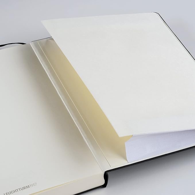 LEUCHTTURM1917 - Notebook Hardcover Medium A5-251 Numbered Pages for Writing and Journaling (Ink, Ruled)