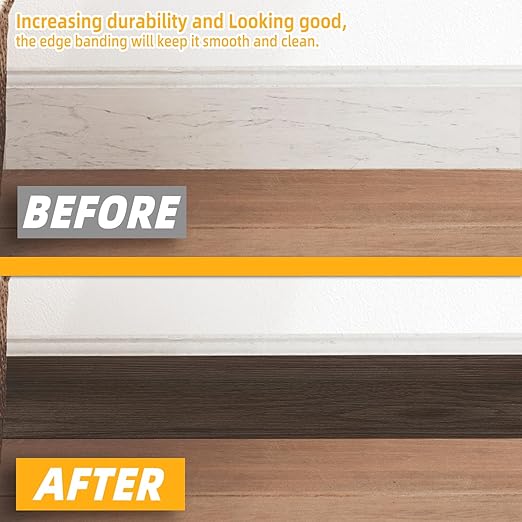 GSCIT Club Red Walnut Wallpaper, 15.7 inch X 25ft Self Adhesive Wood Grain Repair Tape Patch for Tables, Chairs, Baseboards, Doors, Windows, Floors, Handicraft DIY.