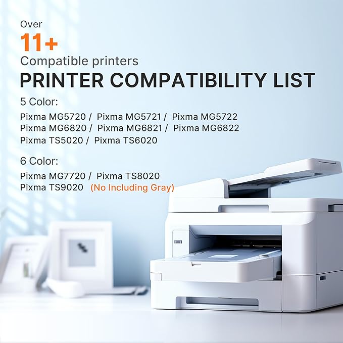 E-Z Ink Compatible Ink Cartridge Replacement for Canon PGI-270XL CLI-271XL PGI270 XL CLI271 XL Compatible with MG5720 TS6020 TS9020 (4 Large Black,4 Small Black,4 Cyan,4 Magenta,4 Yellow) 20 Pack