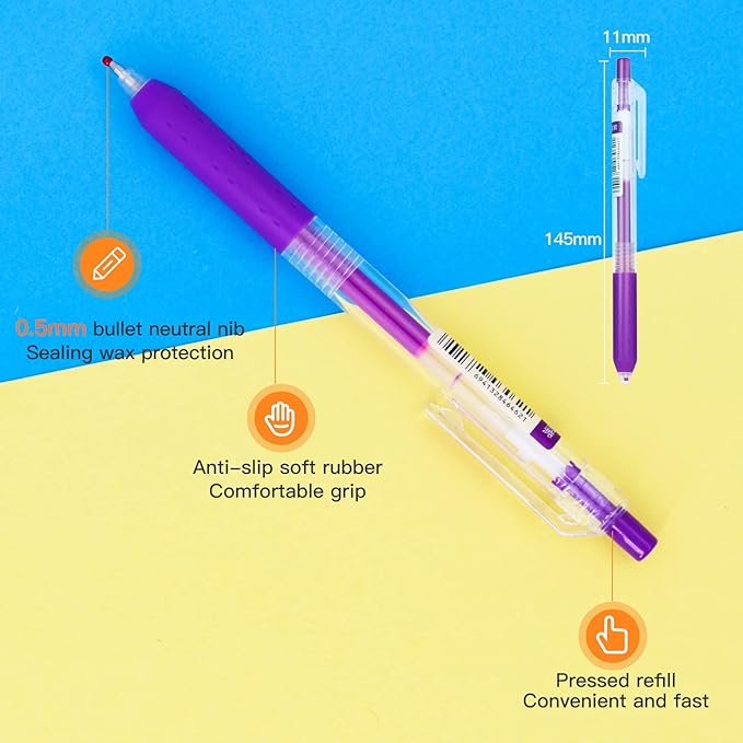 Luminous colors Journal Planner Pens Colorful 0.5mm Markers Fine Tip Drawing Pen Porous Fineliner Pen for Bullet Journaling Writing Note Taking Coloring Art Office School Supplies (6 luminous colors)