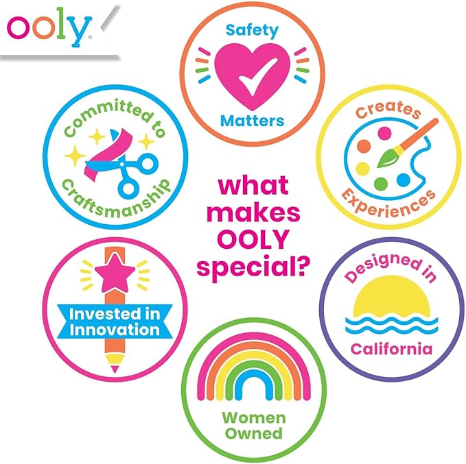 Ooly 12 Pack Switch-eroo Color Changing Markers, Dual Tip Markers for Kids, Double Ended Chisel Tip Marker Set Great for Art Back to School Supplies, Drawing and Stationery Sets