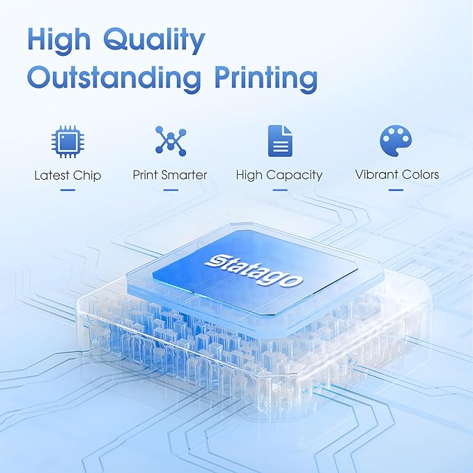 LC406 Ink Cartridges for Brother Printer for Brother LC406 LC406XL Ink Cartridge Work for MFC-J4535DW MFC-J4345DW MFC-J4335DW MFC-J5855DW MFC-J5955DW MFC-J6555DW MFC-J6955DW Printer (4 Pack)