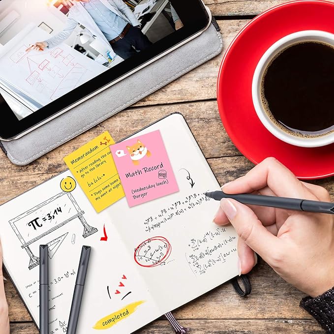 Taotree Journal Planner Pens, 24 Black Fine Point Pens, Ideal for Art, Crafts, Scrapbooks, School, Office, and More