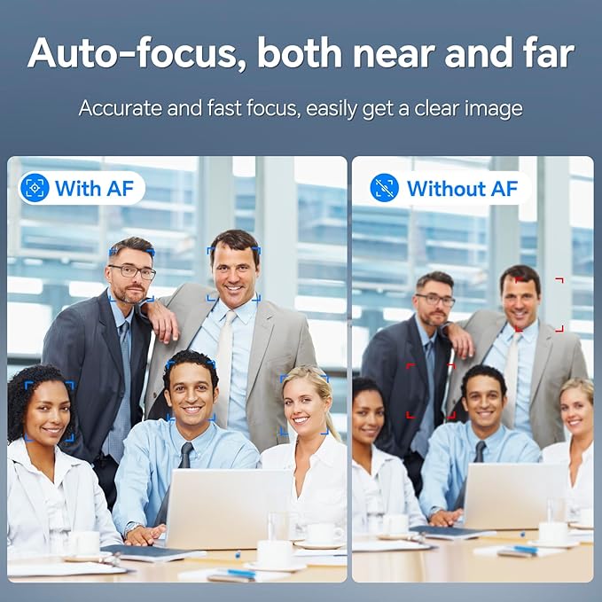 N newline 4K Webcam for PC, 4K UHD USB Webcam with Microphone, Auto Focus, Low Distortion, Privacy Cover, PC Camera w/Tripod Stand for Zoom, Skype, Teams, Laptop, Conferencing, Calling, NewEye 60