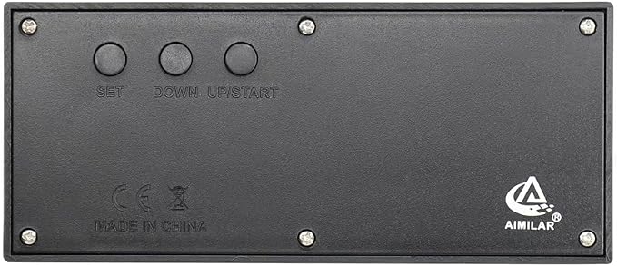 A AIMILAR Digital Countdown Days Timer 999 Days Count Down Timer for Vacation Retirement Wedding Lab Kitchen