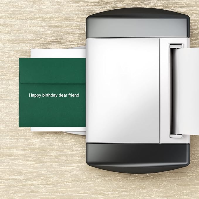 50 Pack 5x7 Envelopes - Self Seal for Invitations, Weddings, Photos & Greeting Cards (Dark Green)