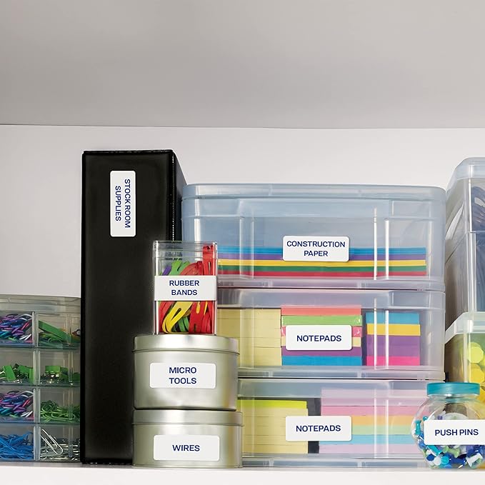 Avery Printable Return Address Labels with Sure Feed, 0.5" x 1.75", White, 2,000 Blank Mailing Labels (08167)