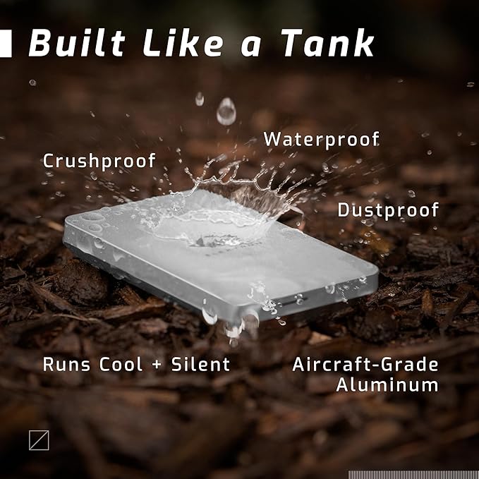 OWC 480GB Envoy Pro Elektron USB 3.2 (10Gb/s) Bus-Powered Portable NVMe SSD, Compatible with Thunderbolt and USB Macs, PCs, and Devices Like iPad Pro/Chromebook, Includes USB-C Cable