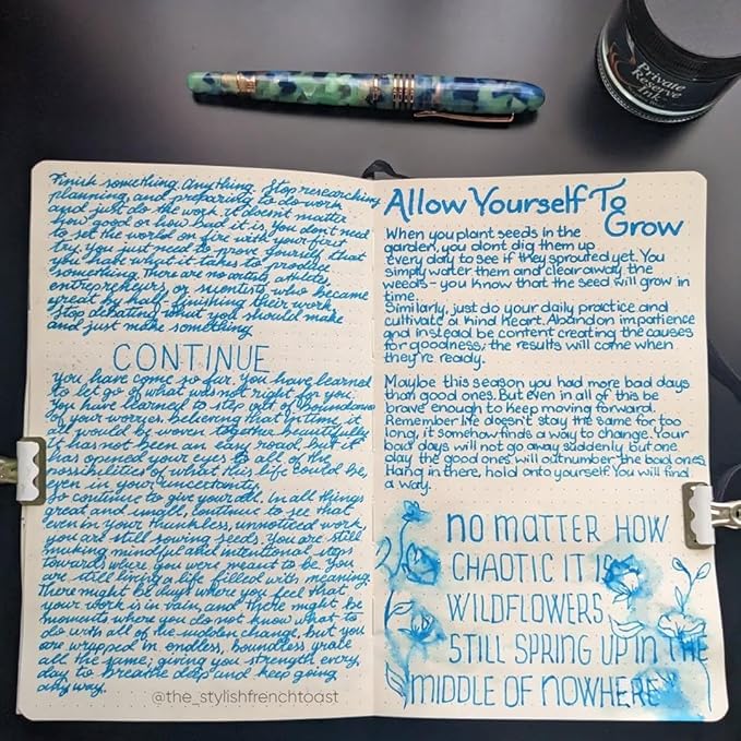 Monteverde Blue Mountain Fountain Pen - M
