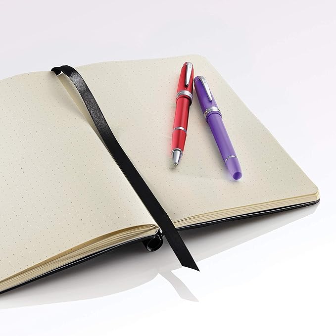 Cross Bailey Light Refillable Ballpoint Pen Presented in a Everyday Gift Box - Medium Point, Black Ink, Glossy Black