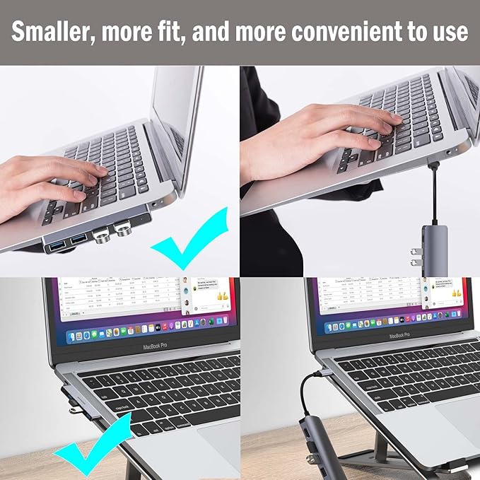 USB Hub 2Pack, Fidioto 4-Port USB Hub(1 * 3.0 Hub, 3 * 2.0 Hub) USB Splitter USB Expander for Laptop, Xbox, Flash Drive, HDD, Console, Printer, Camera,Keyborad, Mouse