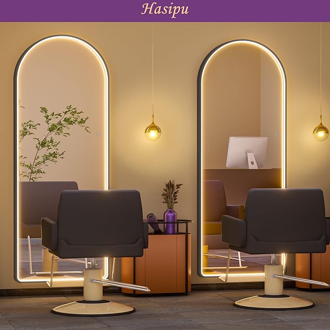 Hasipu 56" x 16" Led Mirror - Full Length, Wall Mounted with Lights & 3 Color Modes