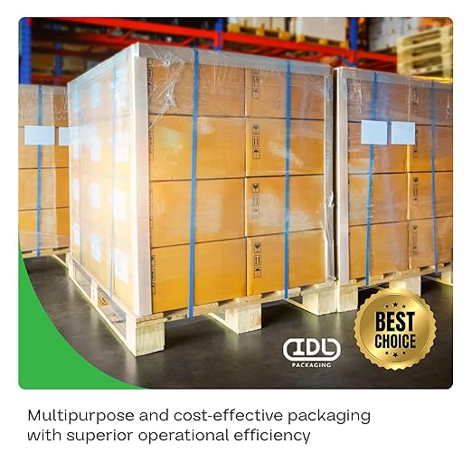 IDL Packaging Cardboard Edge Protector 2" X 2" X 24", Pack of 100 – V-Board Reinforced Cardboard Corners for Shipping – White Kraft Corner Protectors for Pallets