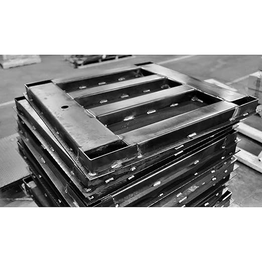 Industrial Floor Scale with Indicator, Accurate Digital 48" x 48" (4βx4β) Pallet Scales for Warehouse or Shipping Weighing NTEP Certified (Legal for Trade) (5000 lbs x 1 lb)