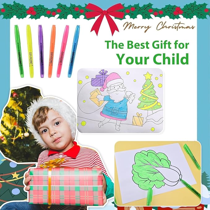 Highlighter - 36 pack color highlighter, color transparent visible fluorescent pen shell, wide chisel point mark, fluorescent pen, school, office