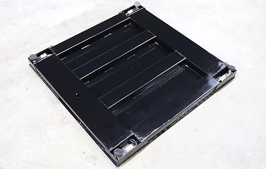 SellEton Non-NTEP Floor Scales, Accurate Pallet Scales with Smart Digital Indicator for Warehouse Shipping and Medium Duty Industrial Weighing (48"x48", 2500 lb x 0.5 lb)
