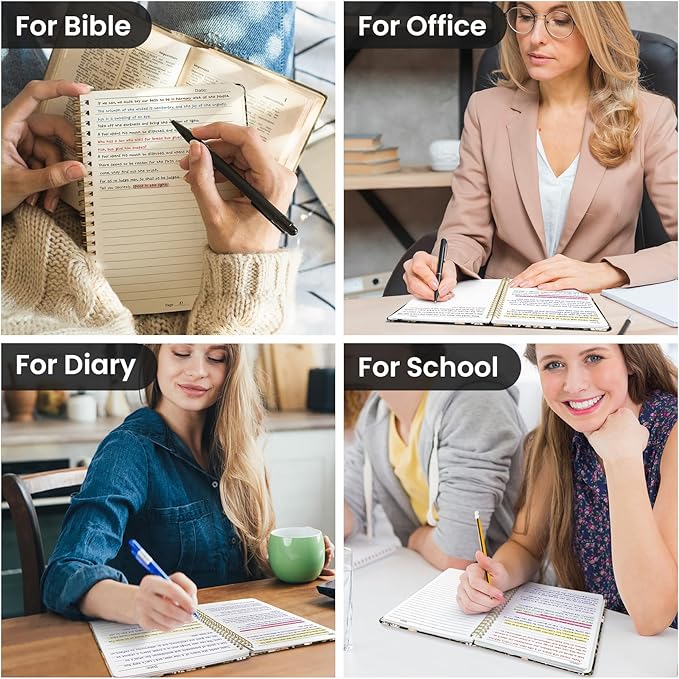 Lined Spiral Journal Notebook for Women, Cute A5 College Ruled Hardcover Notebook for Work & Note Taking, Aesthetic Pretty Journal for Writing, 140 Pages, Mushroom