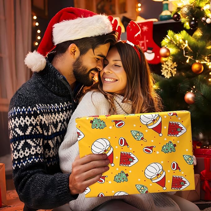 Christmas Poly Mailer 10x13 Inch 100 Pcs, Waterproof Shipping Bags for Clothing, Tear-Resistant Mailier, Strong Mailing With Self-Seal - Santa Claus Printed