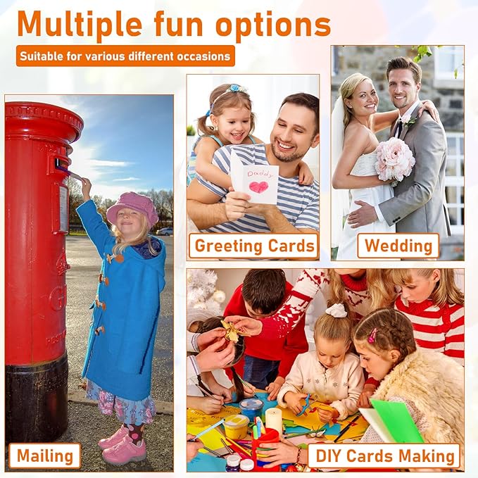 40 Sheets Coffee Color Cardstock 8.5 x 11 Craft Paper, 75lb Heavyweight Dark Brown Card Stock for DIY Cards Making, Wedding Invitations, School Crafting, Greeting Cards